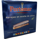 Navajas en aceite de oliva "Portomar" Rías Gallegas 111gr