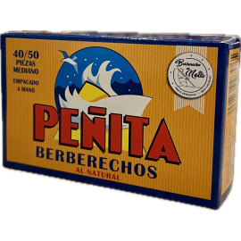 Berberechos al natural "Peñita" 40/50 piezas 110gr