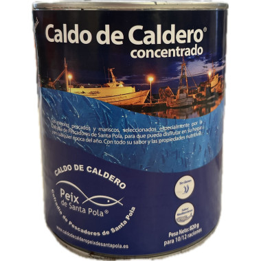 Caldo de Caldero de Santa Pola lata 820gr