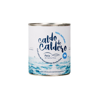 Caldo de caldero 100% natural "Peix de Santa Pola" 820gr