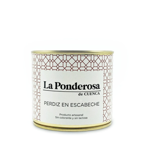 Perdíz en escabeche "La Ponderosa de Cuenca" 620gr