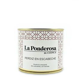 Perdíz en escabeche "La Ponderosa de Cuenca" 620gr