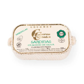 Sardinillas en aceite de oliva "Conservas de Cambados" 20/25 piezas 115gr