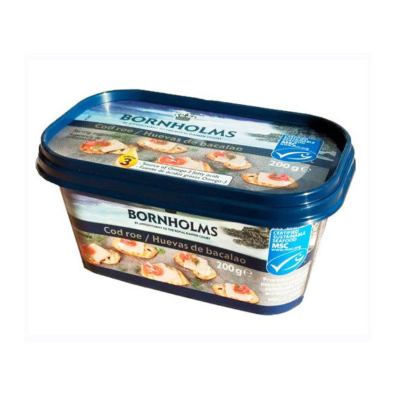 Huevas de bacalao "Bornholms" 200gr
