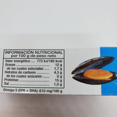 Mejillones en escabeche "Dardo" 8/12 piezas 118gr