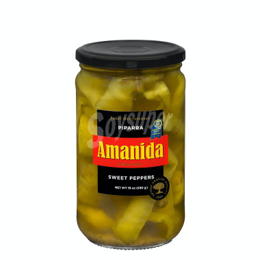 Piparras dulces "Amanida" con aceite de oliva 530gr