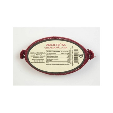 Zamburiñas en salsa gallega "Cambados" 111gr