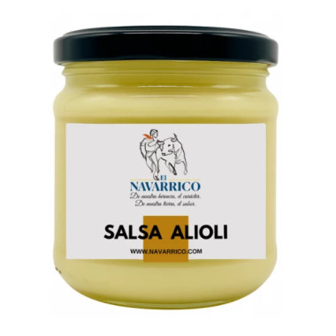 Salsa alioli "El Navarrico" 170gr