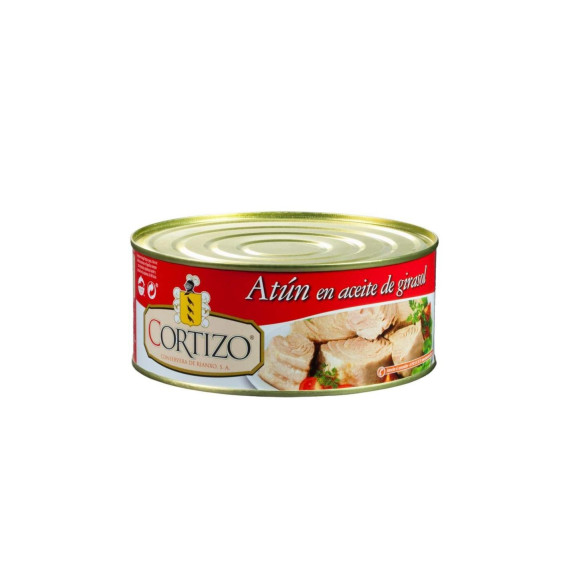 Atún en aceite de girasol "Cortizo" 750gr