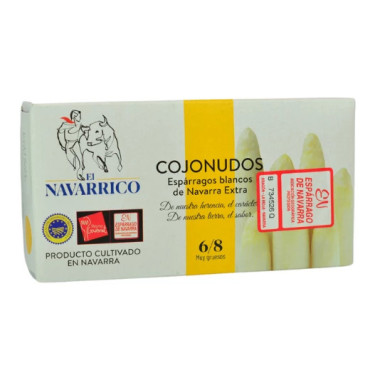 Espárragos de Navarra "El Navarrico" 6/8 piezas 390gr