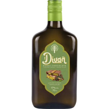 Crema licor de chocolate Dubái "Divan" 70cl