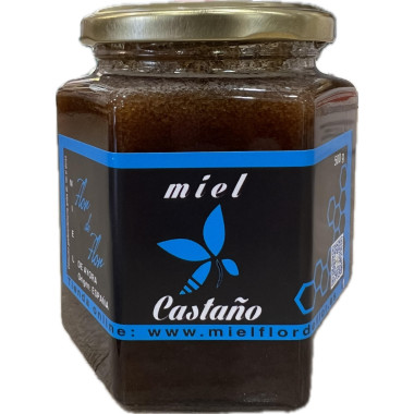 Miel de castaño "Flor de Flor" 500gr