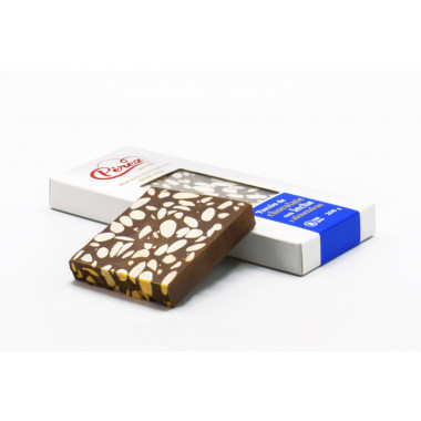 producto Turrón de chocolate con leche y almendras "Pérez" 200gr