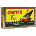 Ventresca de atún claro en aceite de oliva "Ortiz" 110gr